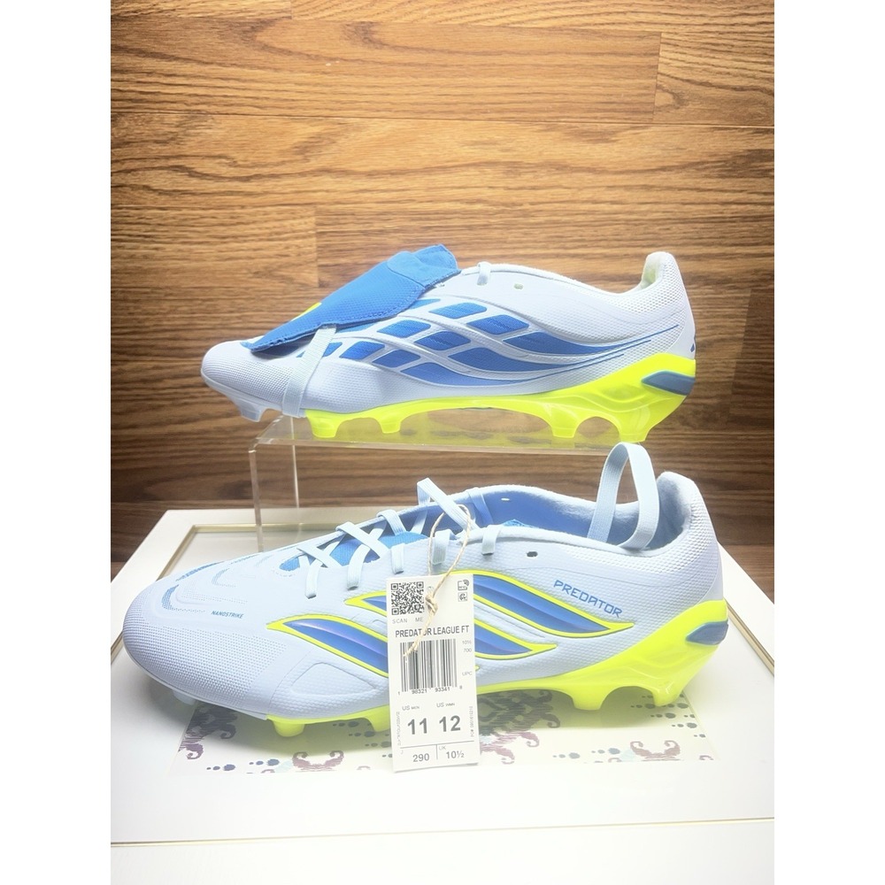 adidas Predator League FT FG Fold-Over Tongue Soccer Cleats Men Size 11 JS0423